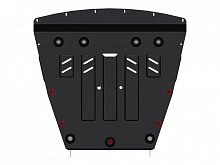 Защита картера и КПП для Nissan Qashqai II Рестайлинг