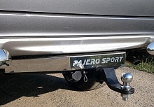 Фаркоп с типом шара Е нерж. для Mitsubishi Pajero Sport III