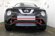 Защитная сетка радиатора центр для Nissan Juke I Рестайлинг