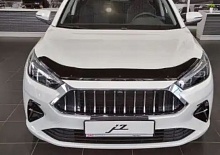 Дефлектор капота темный для JAC J7 I