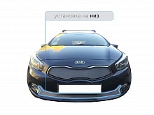 Защитная сетка радиатора низ для Kia Ceed II