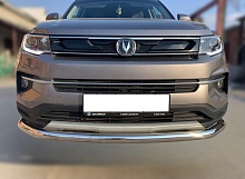 Защита переднего бампера d60 мм для Changan CS35PLUS I