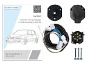 Комплект штатной электрики для фаркопа 7Pin для Hyundai Elantra III (XD2) Рестайлинг
