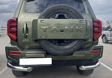 Защита заднего бампера угловая d76 мм для TANK 400