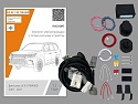 Комплект штатной электрики для фаркопа с блоком 7.2-13Pin для Lexus LX III