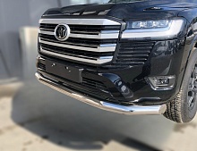 Защита переднего бампера d76 мм для Toyota Land Cruiser 300 Series