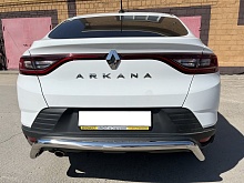 Защита заднего бампера скоба d60 мм для Renault Arkana I