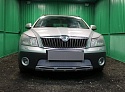 Защитная сетка радиатора для Skoda Octavia II (A5) Рестайлинг