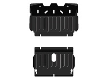 Защита рулевых тяг и картера (2 части) для Toyota Land Cruiser Prado 90 Series