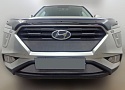 Комплект защитных сеток радиатора верх и низ для Hyundai Creta II