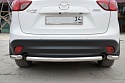 Защита заднего бампера d60 мм для Mazda CX-5 I
