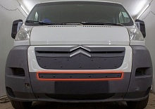 Зимняя заглушка радиатора к съемной сетке середина для Citroen Jumper  II
