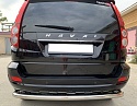 Защита заднего бампера угловая большая d60 мм для Haval H5 I