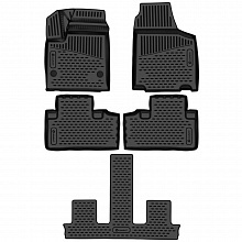 Коврики 3D в салон полиуретан 5 шт. для Aito M7 I Рестайлинг
