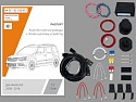 Комплект штатной электрики для фаркопа с блоком 7.2-13Pin для Skoda Yeti I Рестайлинг