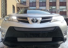 Защитная сетка радиатора низ для Toyota RAV4 IV (XA40)