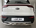 Защита заднего бампера двойная с перемычками d60/42 мм для JAC JS4 I