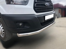 Защита переднего бампера d76 мм для Ford Transit Connect II Рестайлинг