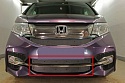 Зимняя заглушка радиатора на стяжке низ для Honda Stepwgn V