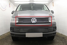 Защитная сетка радиатора верх 4 части для Volkswagen Multivan T6