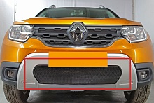 Защитная сетка радиатора низ для Renault Duster II