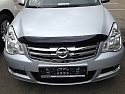 Дефлектор капота темный для Nissan Almera III (G15)