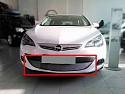 Защитная сетка радиатора для Opel Astra J Рестайлинг