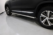 Пороги труба 60,3 мм для Changan CS75 I Рестайлинг