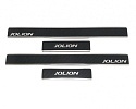 Накладки на пороги нержавеющая сталь под карбон 4шт. для Haval Jolion I