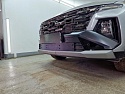 Зимняя заглушка радиатора на стяжке низ для Hyundai Tucson IV Рестайлинг