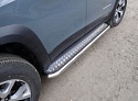 Пороги с площадкой 60,3 мм для Jeep Cherokee V (KL)