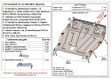 Защита картера и КПП для Nissan Juke I
