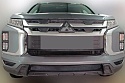Комплект сеток black низ и центр для Mitsubishi ASX I Рестайлинг 3