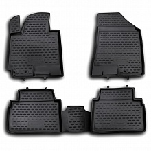 Коврики в салон полиуретан 4шт для Kia Sportage III Рестайлинг