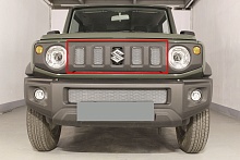 Защитная сетка радиатора верх 4 части для Suzuki Jimny IV