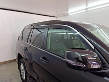 Дефлекторы окон 2D с хром накладками 6 шт. для Lexus GX II Рестайлинг