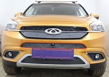 Зимняя заглушка радиатора к съемной сетке середина для Chery Tiggo 7 I