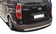 Защита заднего бампера d60 мм для Hyundai Grand Starex I Рестайлинг