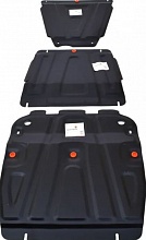 Защита картера, КПП и РК (3 части) для Suzuki Grand Vitara III