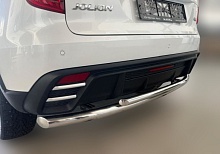 Защита заднего бампера двойная d60/42 мм для Haval Jolion I Рестайлинг
